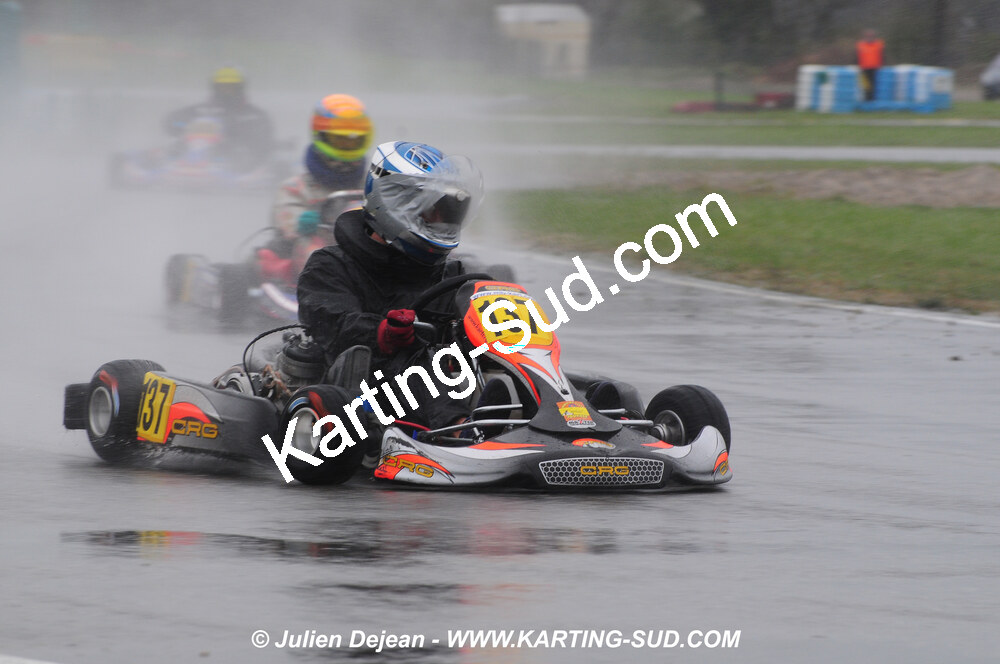 12/04/2009 : 1ère manche du Championnat Sud et 1ère manche du Championnat Régional Languedoc-Roussillon à Lavelanet (photos Julien Dejean) 2009 — karting