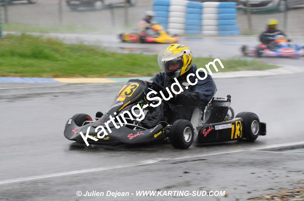 12/04/2009 : 1ère manche du Championnat Sud et 1ère manche du Championnat Régional Languedoc-Roussillon à Lavelanet (photos Julien Dejean) 2009 — karting