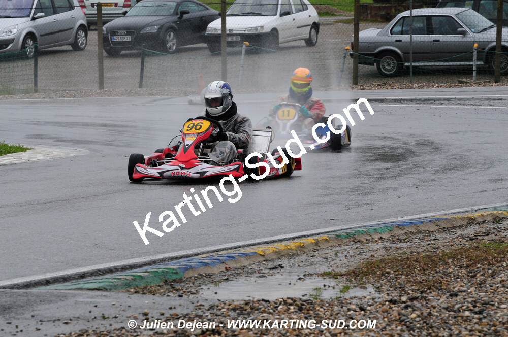 12/04/2009 : 1ère manche du Championnat Sud et 1ère manche du Championnat Régional Languedoc-Roussillon à Lavelanet (photos Julien Dejean) 2009 — karting