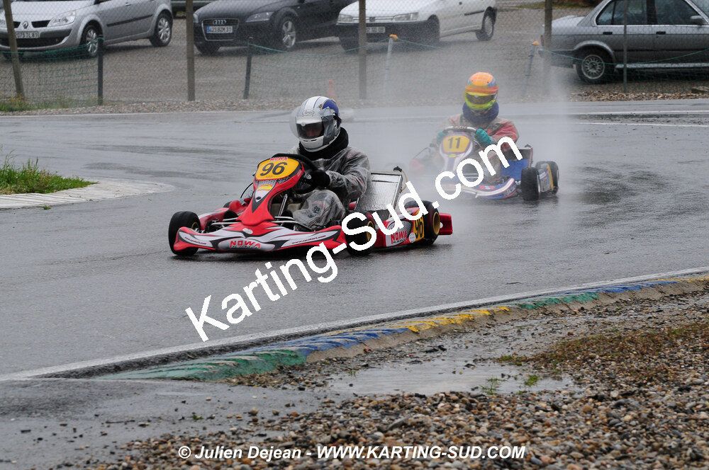 12/04/2009 : 1ère manche du Championnat Sud et 1ère manche du Championnat Régional Languedoc-Roussillon à Lavelanet (photos Julien Dejean) 2009 — karting