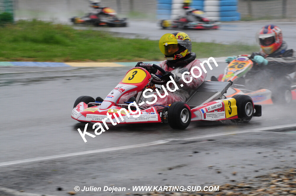 12/04/2009 : 1ère manche du Championnat Sud et 1ère manche du Championnat Régional Languedoc-Roussillon à Lavelanet (photos Julien Dejean) 2009 — karting