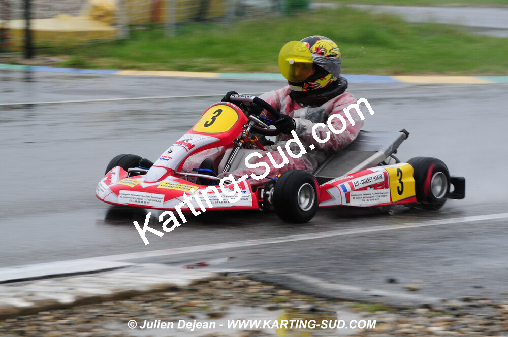 12/04/2009 : 1ère manche du Championnat Sud et 1ère manche du Championnat Régional Languedoc-Roussillon à Lavelanet (photos Julien Dejean) 2009 — karting