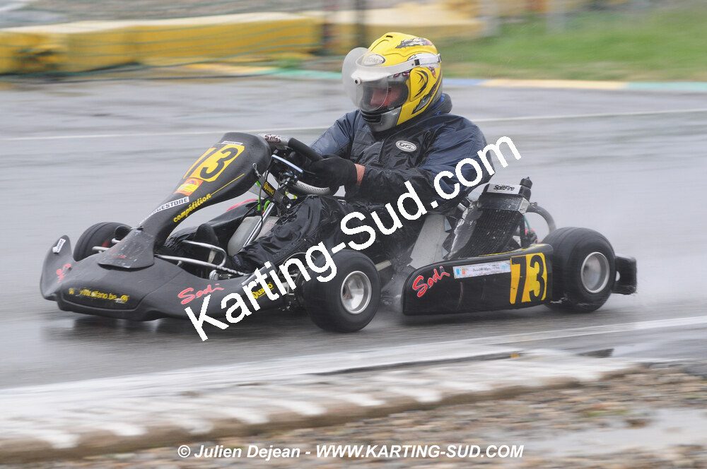 12/04/2009 : 1ère manche du Championnat Sud et 1ère manche du Championnat Régional Languedoc-Roussillon à Lavelanet (photos Julien Dejean) 2009 — karting