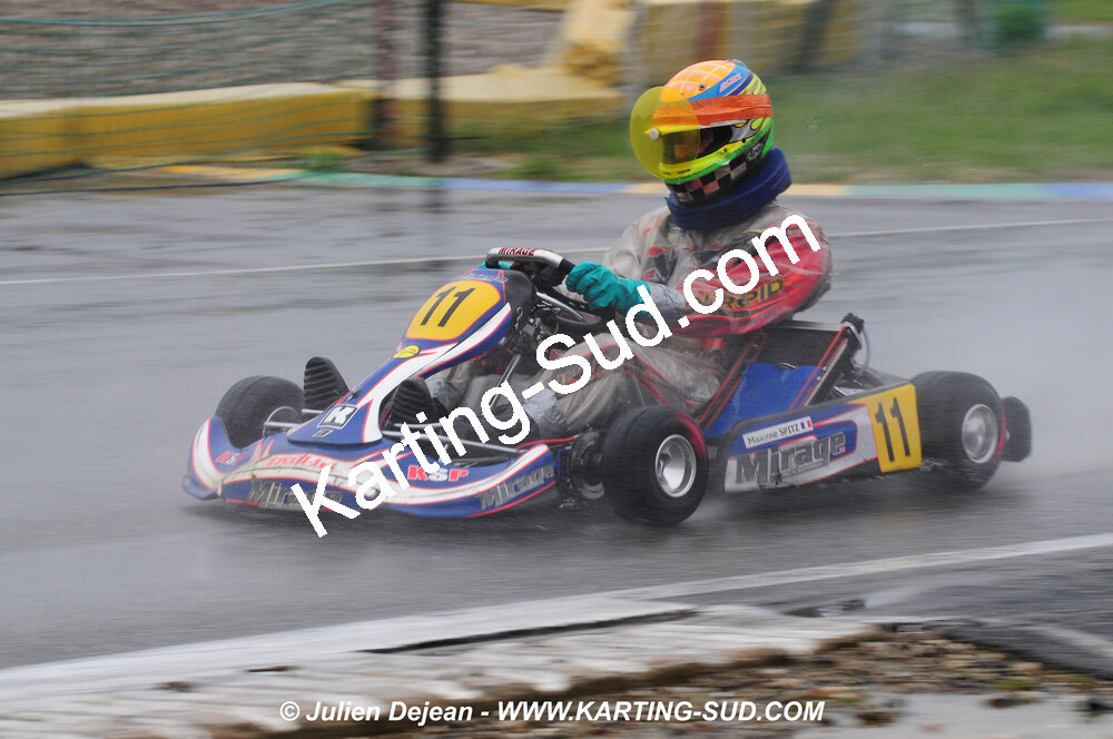 12/04/2009 : 1ère manche du Championnat Sud et 1ère manche du Championnat Régional Languedoc-Roussillon à Lavelanet (photos Julien Dejean) 2009 — karting