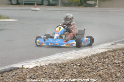 12/04/2009 : 1ère manche du Championnat Sud et 1ère manche du Championnat Régional Languedoc-Roussillon à Lavelanet (photos Patrick Lascombes) 2009 — karting