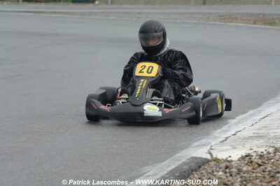 12/04/2009 : 1ère manche du Championnat Sud et 1ère manche du Championnat Régional Languedoc-Roussillon à Lavelanet (photos Patrick Lascombes) 2009 — karting