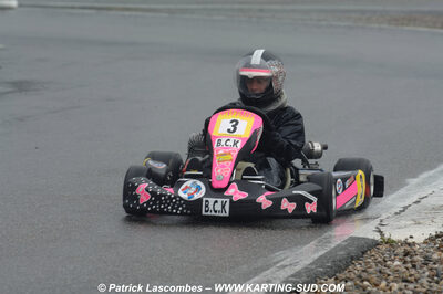 12/04/2009 : 1ère manche du Championnat Sud et 1ère manche du Championnat Régional Languedoc-Roussillon à Lavelanet (photos Patrick Lascombes) 2009 — karting