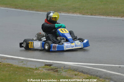12/04/2009 : 1ère manche du Championnat Sud et 1ère manche du Championnat Régional Languedoc-Roussillon à Lavelanet (photos Patrick Lascombes) 2009 — karting