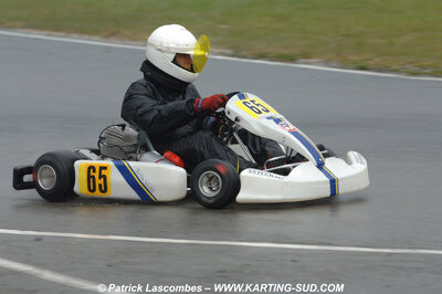 12/04/2009 : 1ère manche du Championnat Sud et 1ère manche du Championnat Régional Languedoc-Roussillon à Lavelanet (photos Patrick Lascombes) 2009 — karting