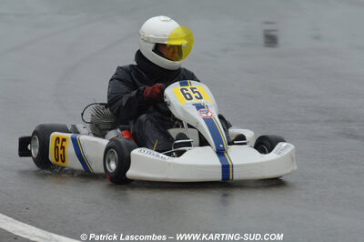 12/04/2009 : 1ère manche du Championnat Sud et 1ère manche du Championnat Régional Languedoc-Roussillon à Lavelanet (photos Patrick Lascombes) 2009 — karting