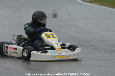 12/04/2009 : 1ère manche du Championnat Sud et 1ère manche du Championnat Régional Languedoc-Roussillon à Lavelanet (photos Patrick Lascombes) 2009 — karting