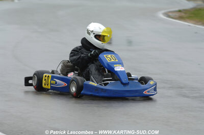 12/04/2009 : 1ère manche du Championnat Sud et 1ère manche du Championnat Régional Languedoc-Roussillon à Lavelanet (photos Patrick Lascombes) 2009 — karting