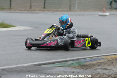 12/04/2009 : 1ère manche du Championnat Sud et 1ère manche du Championnat Régional Languedoc-Roussillon à Lavelanet (photos Patrick Lascombes) 2009 — karting