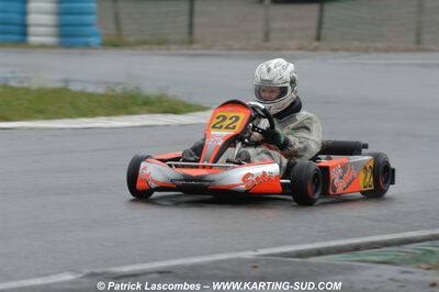 12/04/2009 : 1ère manche du Championnat Sud et 1ère manche du Championnat Régional Languedoc-Roussillon à Lavelanet (photos Patrick Lascombes) 2009 — karting