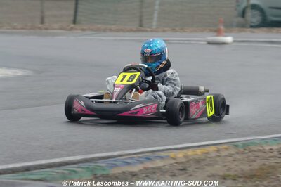 12/04/2009 : 1ère manche du Championnat Sud et 1ère manche du Championnat Régional Languedoc-Roussillon à Lavelanet (photos Patrick Lascombes) 2009 — karting
