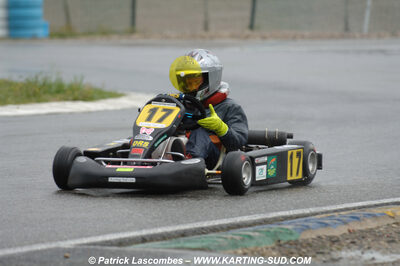 12/04/2009 : 1ère manche du Championnat Sud et 1ère manche du Championnat Régional Languedoc-Roussillon à Lavelanet (photos Patrick Lascombes) 2009 — karting