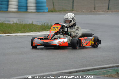 12/04/2009 : 1ère manche du Championnat Sud et 1ère manche du Championnat Régional Languedoc-Roussillon à Lavelanet (photos Patrick Lascombes) 2009 — karting