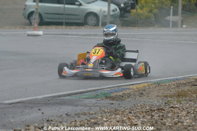 12/04/2009 : 1ère manche du Championnat Sud et 1ère manche du Championnat Régional Languedoc-Roussillon à Lavelanet (photos Patrick Lascombes) 2009 — karting