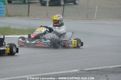 12/04/2009 : 1ère manche du Championnat Sud et 1ère manche du Championnat Régional Languedoc-Roussillon à Lavelanet (photos Patrick Lascombes) 2009 — karting