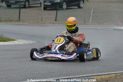 12/04/2009 : 1ère manche du Championnat Sud et 1ère manche du Championnat Régional Languedoc-Roussillon à Lavelanet (photos Patrick Lascombes) 2009 — karting