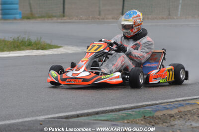 12/04/2009 : 1ère manche du Championnat Sud et 1ère manche du Championnat Régional Languedoc-Roussillon à Lavelanet (photos Patrick Lascombes) 2009 — karting