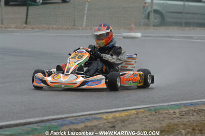 12/04/2009 : 1ère manche du Championnat Sud et 1ère manche du Championnat Régional Languedoc-Roussillon à Lavelanet (photos Patrick Lascombes) 2009 — karting