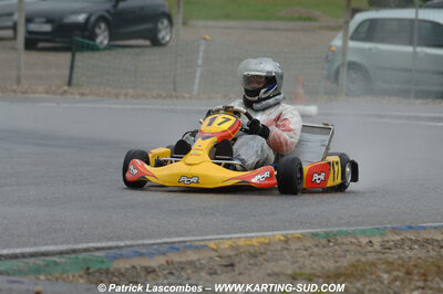 12/04/2009 : 1ère manche du Championnat Sud et 1ère manche du Championnat Régional Languedoc-Roussillon à Lavelanet (photos Patrick Lascombes) 2009 — karting