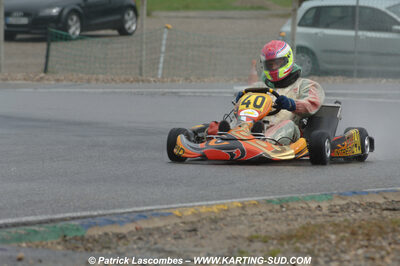 12/04/2009 : 1ère manche du Championnat Sud et 1ère manche du Championnat Régional Languedoc-Roussillon à Lavelanet (photos Patrick Lascombes) 2009 — karting