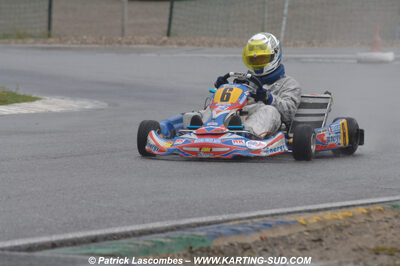 12/04/2009 : 1ère manche du Championnat Sud et 1ère manche du Championnat Régional Languedoc-Roussillon à Lavelanet (photos Patrick Lascombes) 2009 — karting