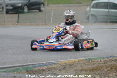 12/04/2009 : 1ère manche du Championnat Sud et 1ère manche du Championnat Régional Languedoc-Roussillon à Lavelanet (photos Patrick Lascombes) 2009 — karting