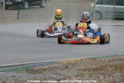 12/04/2009 : 1ère manche du Championnat Sud et 1ère manche du Championnat Régional Languedoc-Roussillon à Lavelanet (photos Patrick Lascombes) 2009 — karting