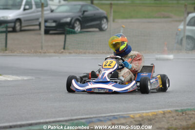 12/04/2009 : 1ère manche du Championnat Sud et 1ère manche du Championnat Régional Languedoc-Roussillon à Lavelanet (photos Patrick Lascombes) 2009 — karting