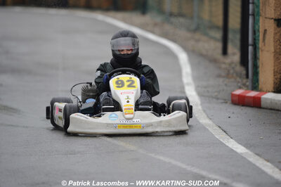 12/04/2009 : 1ère manche du Championnat Sud et 1ère manche du Championnat Régional Languedoc-Roussillon à Lavelanet (photos Patrick Lascombes) 2009 — karting