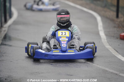 12/04/2009 : 1ère manche du Championnat Sud et 1ère manche du Championnat Régional Languedoc-Roussillon à Lavelanet (photos Patrick Lascombes) 2009 — karting