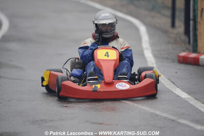12/04/2009 : 1ère manche du Championnat Sud et 1ère manche du Championnat Régional Languedoc-Roussillon à Lavelanet (photos Patrick Lascombes) 2009 — karting