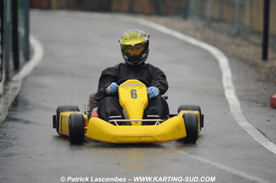 12/04/2009 : 1ère manche du Championnat Sud et 1ère manche du Championnat Régional Languedoc-Roussillon à Lavelanet (photos Patrick Lascombes) 2009 — karting