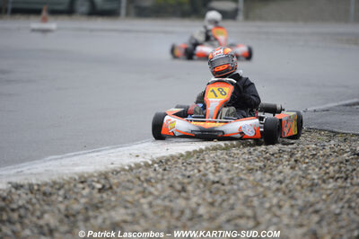 12/04/2009 : 1ère manche du Championnat Sud et 1ère manche du Championnat Régional Languedoc-Roussillon à Lavelanet (photos Patrick Lascombes) 2009 — karting