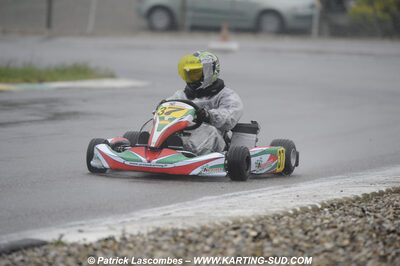 12/04/2009 : 1ère manche du Championnat Sud et 1ère manche du Championnat Régional Languedoc-Roussillon à Lavelanet (photos Patrick Lascombes) 2009 — karting