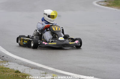 12/04/2009 : 1ère manche du Championnat Sud et 1ère manche du Championnat Régional Languedoc-Roussillon à Lavelanet (photos Patrick Lascombes) 2009 — karting