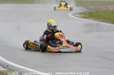 12/04/2009 : 1ère manche du Championnat Sud et 1ère manche du Championnat Régional Languedoc-Roussillon à Lavelanet (photos Patrick Lascombes) 2009 — karting