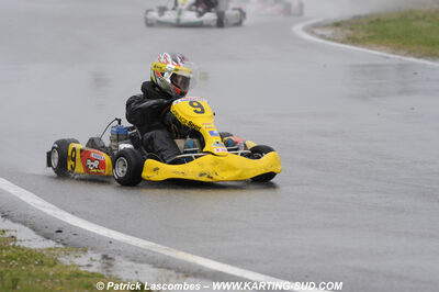 12/04/2009 : 1ère manche du Championnat Sud et 1ère manche du Championnat Régional Languedoc-Roussillon à Lavelanet (photos Patrick Lascombes) 2009 — karting