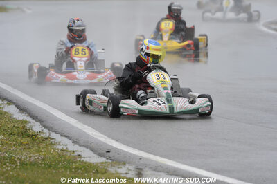 12/04/2009 : 1ère manche du Championnat Sud et 1ère manche du Championnat Régional Languedoc-Roussillon à Lavelanet (photos Patrick Lascombes) 2009 — karting