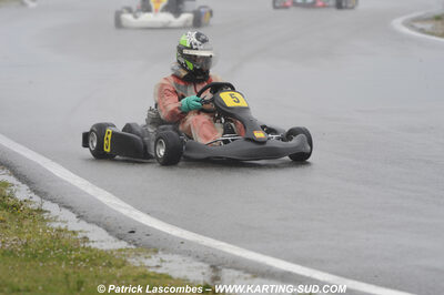 12/04/2009 : 1ère manche du Championnat Sud et 1ère manche du Championnat Régional Languedoc-Roussillon à Lavelanet (photos Patrick Lascombes) 2009 — karting