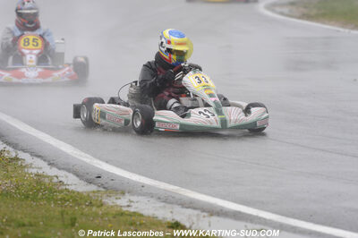 12/04/2009 : 1ère manche du Championnat Sud et 1ère manche du Championnat Régional Languedoc-Roussillon à Lavelanet (photos Patrick Lascombes) 2009 — karting