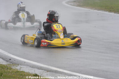 12/04/2009 : 1ère manche du Championnat Sud et 1ère manche du Championnat Régional Languedoc-Roussillon à Lavelanet (photos Patrick Lascombes) 2009 — karting
