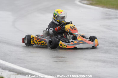 12/04/2009 : 1ère manche du Championnat Sud et 1ère manche du Championnat Régional Languedoc-Roussillon à Lavelanet (photos Patrick Lascombes) 2009 — karting