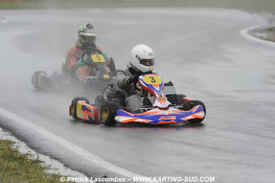 12/04/2009 : 1ère manche du Championnat Sud et 1ère manche du Championnat Régional Languedoc-Roussillon à Lavelanet (photos Patrick Lascombes) 2009 — karting