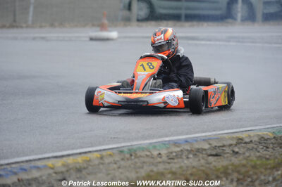 12/04/2009 : 1ère manche du Championnat Sud et 1ère manche du Championnat Régional Languedoc-Roussillon à Lavelanet (photos Patrick Lascombes) 2009 — karting