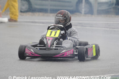12/04/2009 : 1ère manche du Championnat Sud et 1ère manche du Championnat Régional Languedoc-Roussillon à Lavelanet (photos Patrick Lascombes) 2009 — karting
