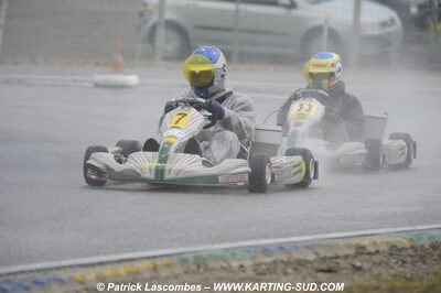 12/04/2009 : 1ère manche du Championnat Sud et 1ère manche du Championnat Régional Languedoc-Roussillon à Lavelanet (photos Patrick Lascombes) 2009 — karting